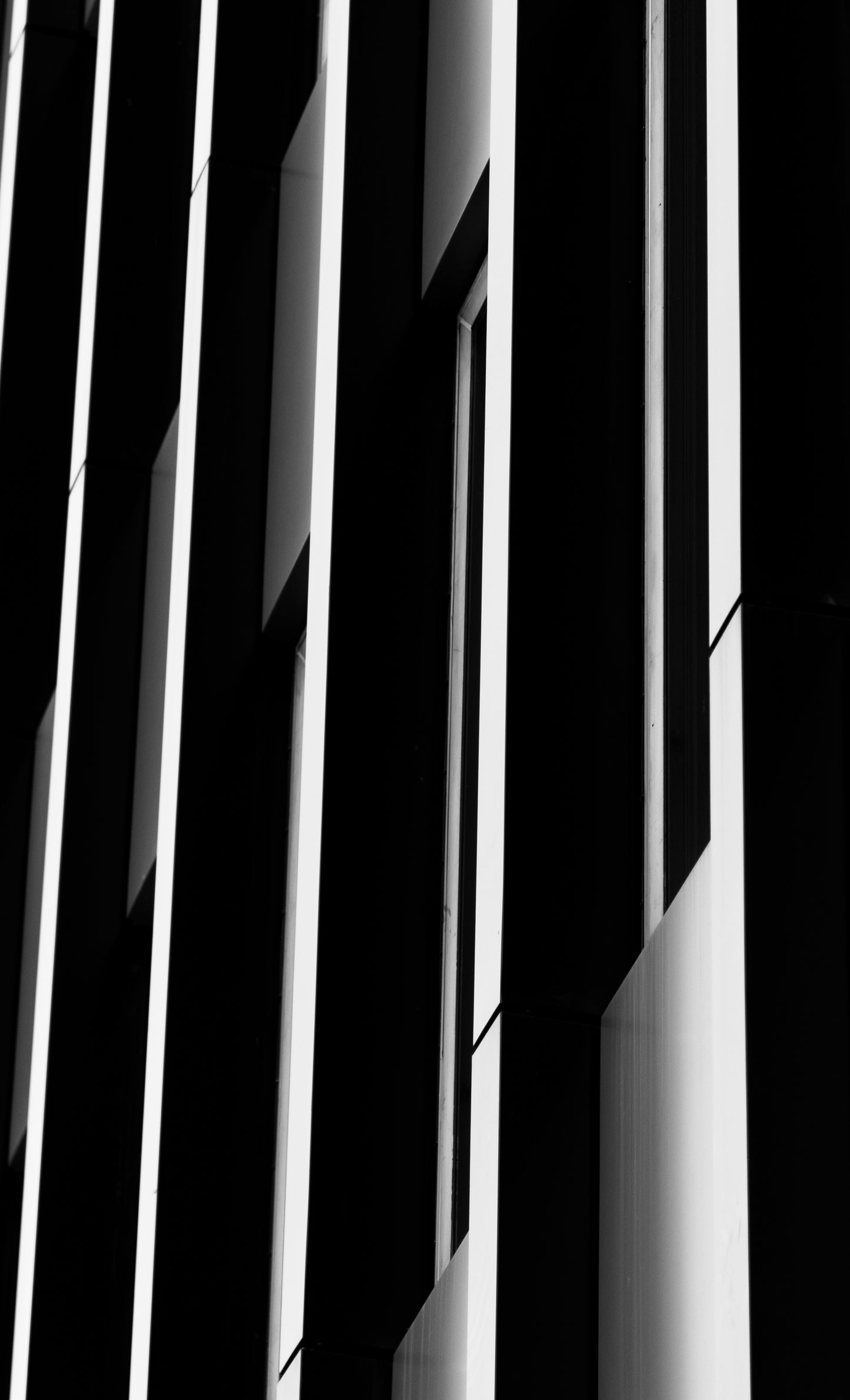 Black & White Building Vertical Print - Pre Order